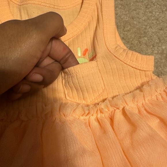 Wonder Nation Orange Sleeveless Dress - Picture 3 of 5